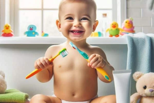 Creme dental para bebê