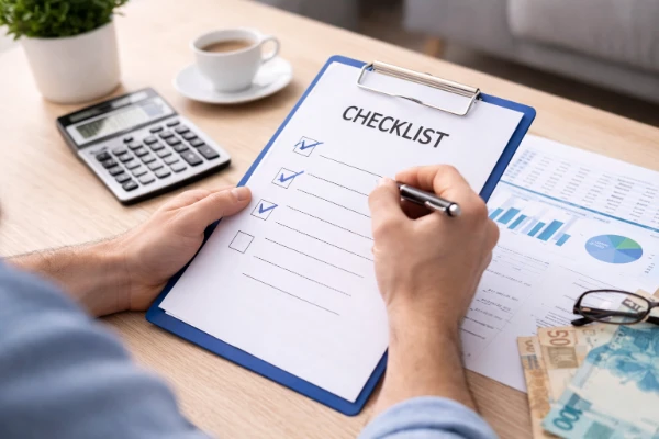 checklist financeiro para decidir se antecipar FGTS vale a pena