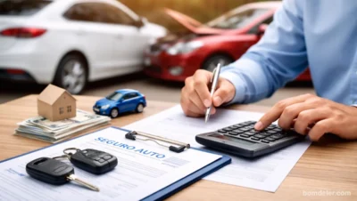 franquia alta ou baixa no seguro auto em 2026 comparação de custos com carro e calculadora