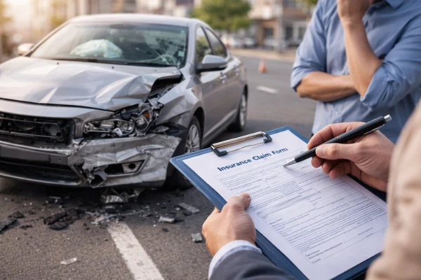 acidente com carro financiado e acionamento de seguro auto para carro financiado após colisão