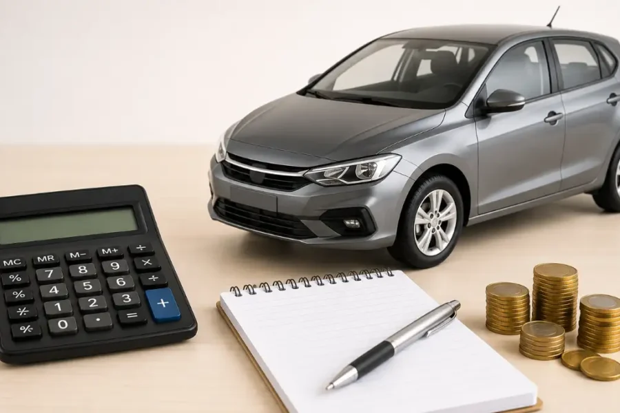 Calculadora de custo mensal do carro