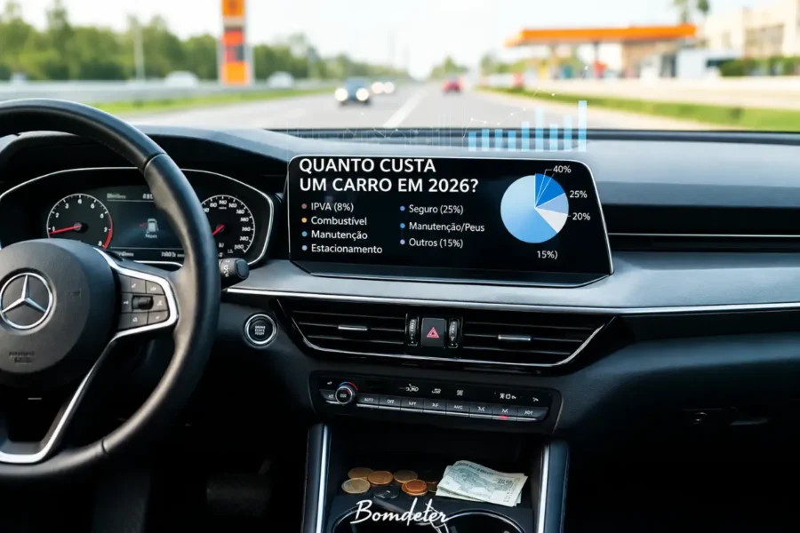 Quanto custa manter um carro em 2026